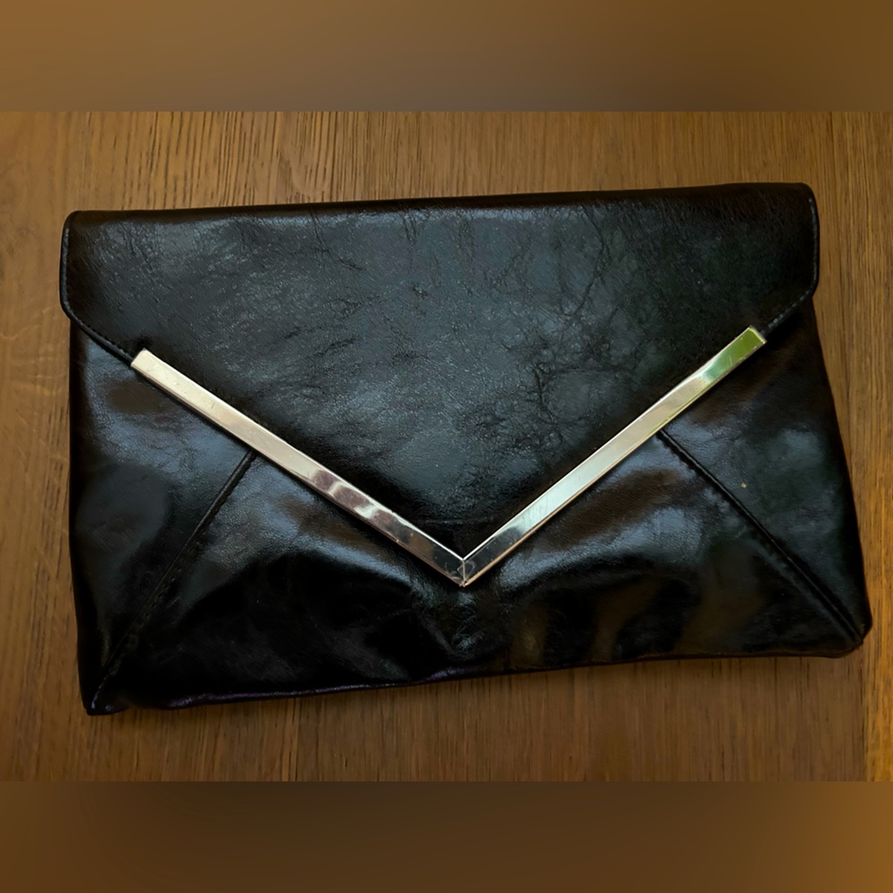 SOLD Black evening bag by INC